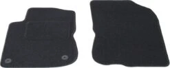 Automatten Voorzijde - Zwart Stof - Geschikt Voor Peugeot 208 2012-2019