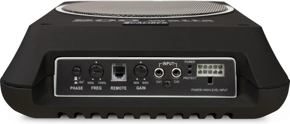 Caliber Auto Subwoofer Met Versterker Underseat Montage 500 Watt 8 Inch 50 Tot 160 Hz RCA (BC108US) 8 Caliber Auto Subwoofer Met Versterker Underseat Montage 500 Watt 8 Inch 50 Tot 160 Hz RCA (BC108US) - Afbeelding 6