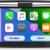 Boscer® Autoradio Fiat 500 2007-2015 - Apple Carplay & Android Auto - Android 11 - 7'' Navigatiesysteem - Zwart - Achteruitrijcamera