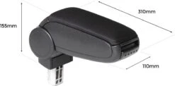 Cargoods Armsteun Geschikt Voor Peugeot 207 Vanaf 2006 - Zwart Stof - Op Maat 10 Cargoods Armsteun Geschikt Voor Peugeot 207 Vanaf 2006 - Zwart Stof - Op Maat -Auto-Onderdelenwinkel 1200x595 12