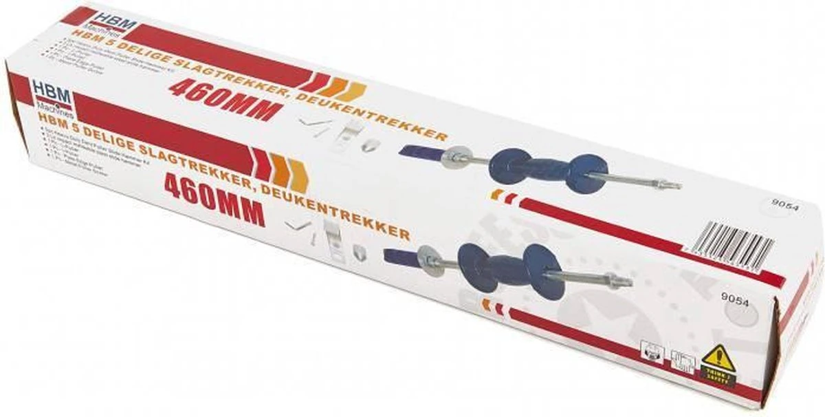 HBM Slagtrekker Deukentrekker 5 Delig 7 HBM Slagtrekker Deukentrekker 5 Delig - Afbeelding 5