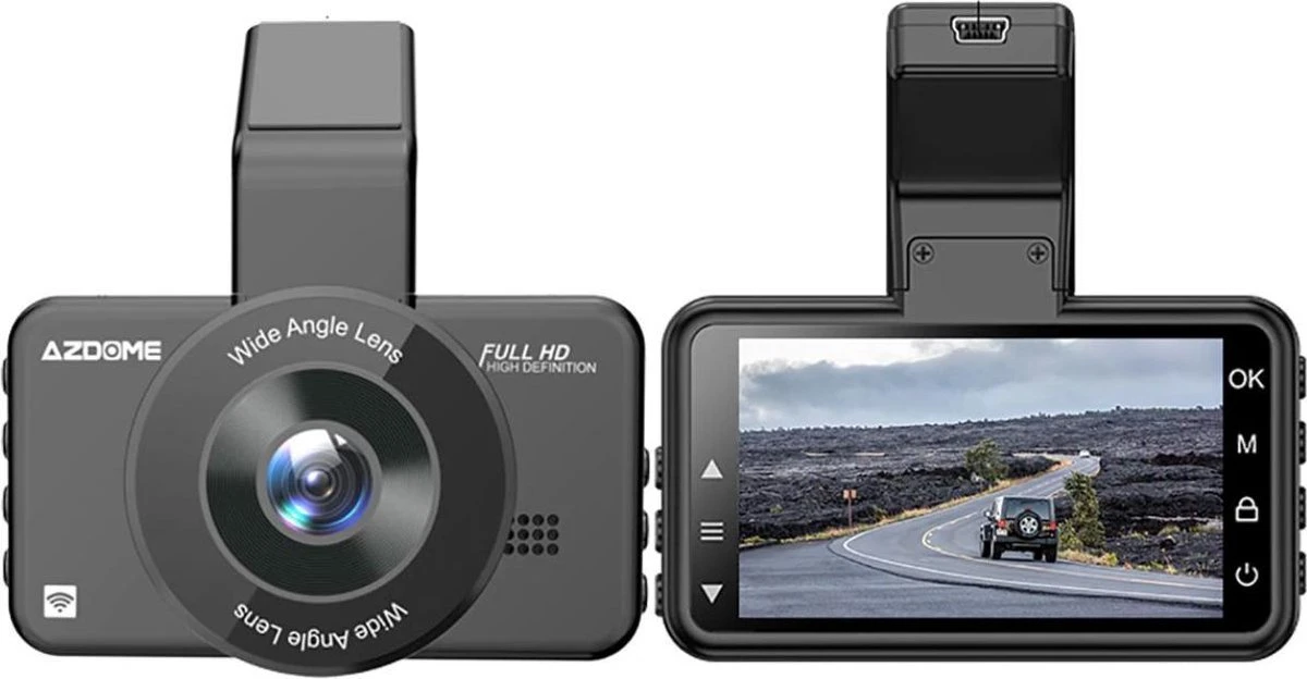 AZDome M17 Wifi 1CH FullHD 64gb Dashcam Voor Auto 8 AZDome M17 Wifi 1CH FullHD 64gb Dashcam Voor Auto - Afbeelding 6