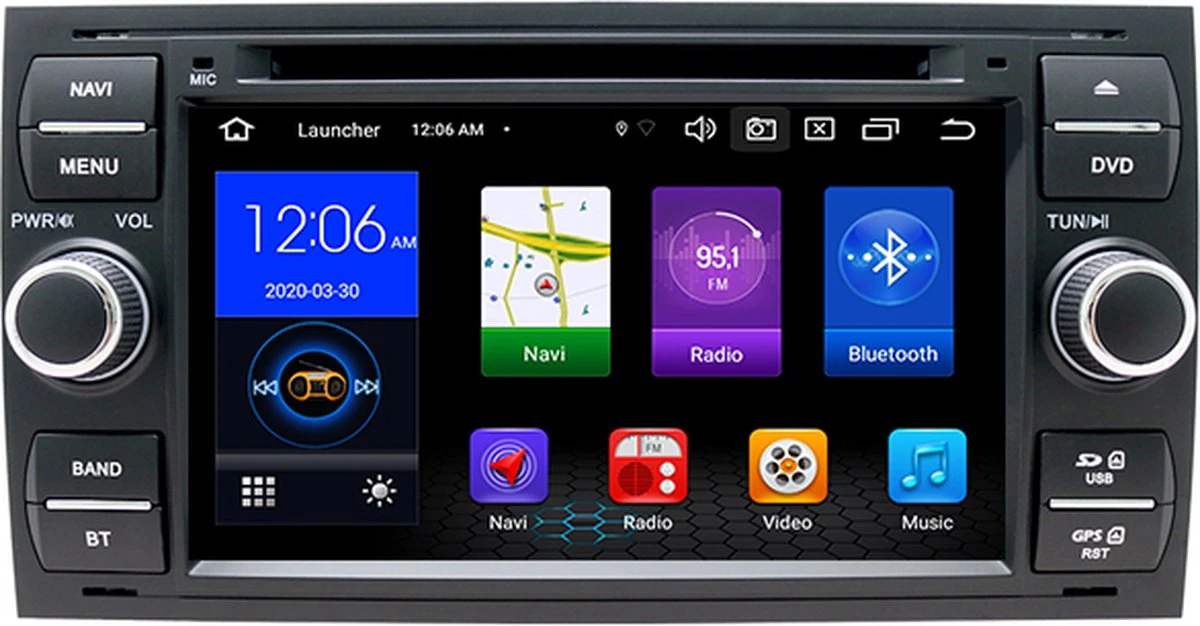 Ford Autoradio | 2003 T/m 2013 | Draadloos Carplay | Android Auto 3 Ford Autoradio | 2003 T/m 2013 | Draadloos Carplay | Android Auto