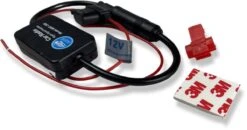 Merkloos Radio Antenne Versterker Camper Auto Boot Bus Autoradio FM AM Signaal Versterker / Booster Rood