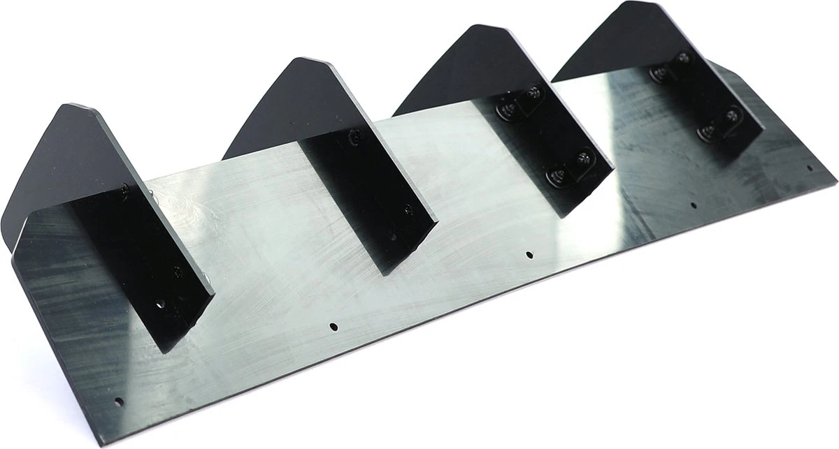 No Name Audi A3 S3 8V Sportback 2016 T/m 2021 Diffuser Splitter Achterbumper Valance Spoiler Styling Tuning 4 No Name Audi A3 S3 8V Sportback 2016 T/m 2021 Diffuser Splitter Achterbumper Valance Spoiler Styling Tuning - Afbeelding 2