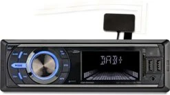 Caliber DAB+ Autoradio Met USB, SD En AUX 1DIN Met Afstandsbediening (RMD049DAB)