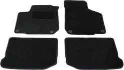 Automatten Op Maat - Zwart Stof - Geschikt Voor VW Golf 4 1997-2003, VW Bora 1999-2005