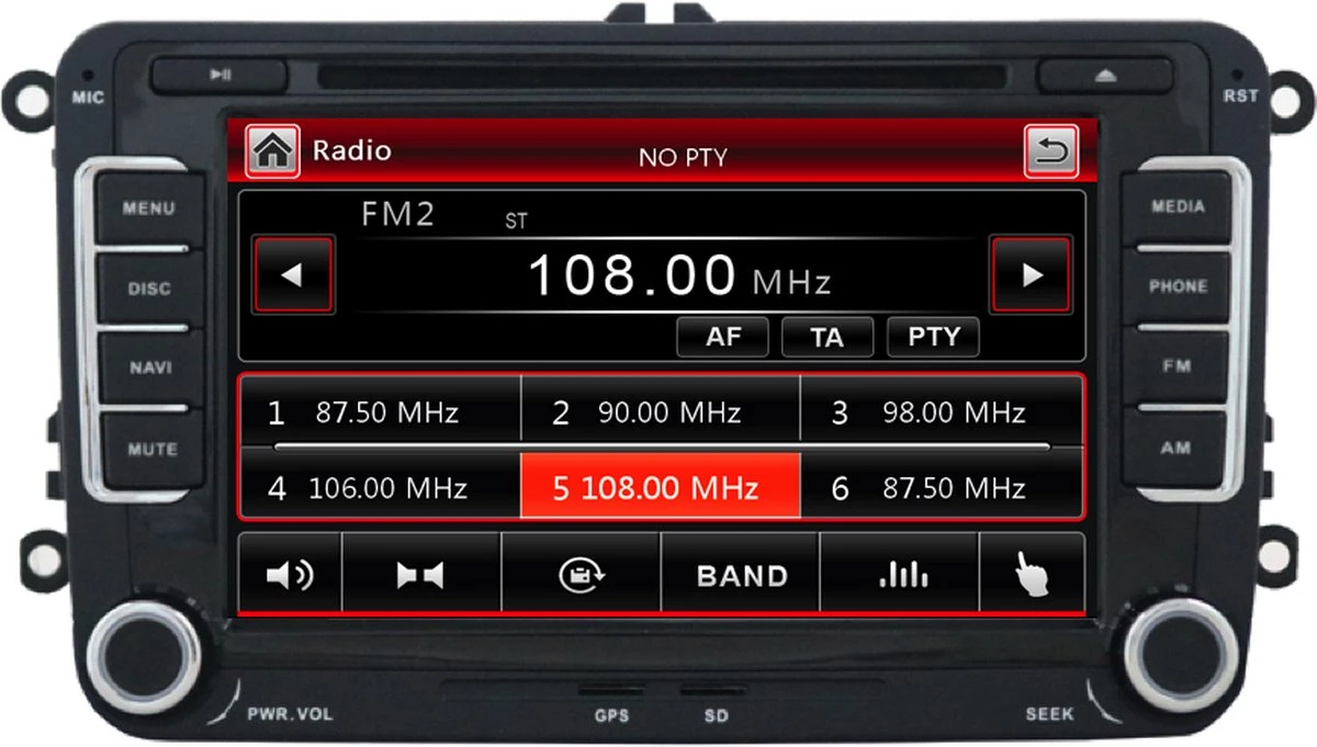 RNS 510 Passend Op Volkswagen/Seat/Skoda Nederlands Gesproken Europa-navigatie En Turkije 7 RNS 510 Passend Op Volkswagen/Seat/Skoda Nederlands Gesproken Europa-navigatie En Turkije - Afbeelding 5
