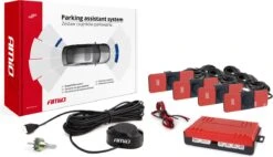 Parkeerhulp, Parkeersensoren Met Geluid En 4 Sensoren (diameter 16,5mm) - Universeel
