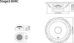 JBL Stage2 604C - Autospeaker 2-weg - 6,5 Inch (16,5cm) - 270 W - 4 Stuks -Auto-Onderdelenwinkel 1200x710 5