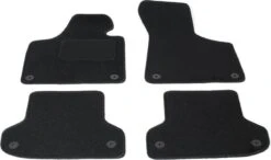 Automatten Op Maat - Zwart Stof - Geschikt Voor Audi A3 8P 2003-2012