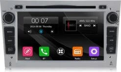 Opel Autoradio Aux | Bluetooth |USB | Zilver | EU Navigatie | Corsa/Astra/Vivaro