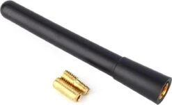 Merkloos Universele Korte Auto Antenne Voor FM & AM - 10 CM - Zwart - Universe Auto-antenne