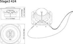 JBL Stage2 424 - Autospeakers - Ø 10 Cm - 2-weg Coaxiaal - 150 Watt - Zonder Grill -Auto-Onderdelenwinkel 1200x737 8