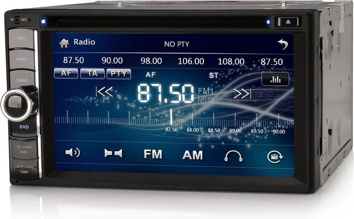 2-DIN Autoradio | 6.2 Inch HD Scherm | Dubbel Din | Bluetooth | EU Navigatie | Handsfree Bellen 3 2-DIN Autoradio | 6.2 Inch HD Scherm | Dubbel Din | Bluetooth | EU Navigatie | Handsfree Bellen