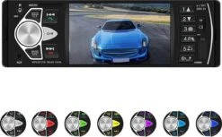 TechU™ T42 Autoradio 1 Din 4.1 Inch + Afstandsbediening En Stuurwiel Bediening – Bluetooth – USB – AUX – SD – FM Radio – Handsfree Bellen – Autoradio Met Scherm – Stembediening -Auto-Onderdelenwinkel 1200x744 9