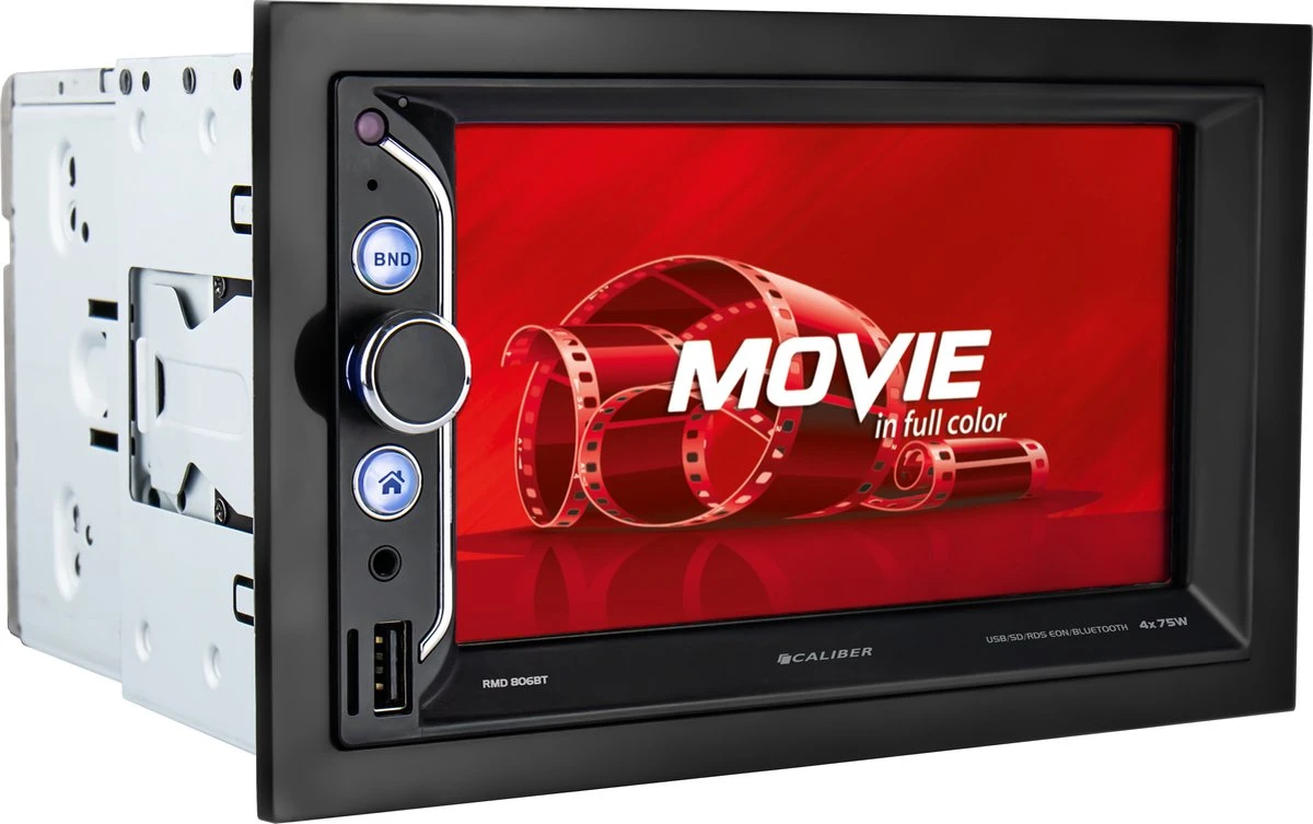 Caliber Autoradio Met Bluetooth AUX 4 X 75 Watt USB AM / FM Radio Mirrorlink Dubbele Din Touchscreen (RMD806BT) 7 Caliber Autoradio Met Bluetooth AUX 4 X 75 Watt USB AM / FM Radio Mirrorlink Dubbele Din Touchscreen (RMD806BT) - Afbeelding 5