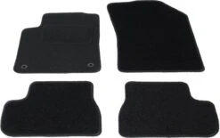 Automatten Op Maat - Zwart Stof - Geschikt Voor Citroen C3 2009-2016