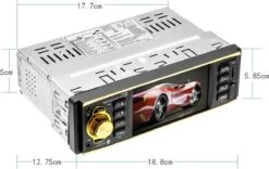 TechU™ Autoradio T92 – 1 Din Met Afstandsbediening & Stuurwielbediening – Goud Zwart – Bluetooth – AUX – USB – SD – FM Radio – Handsfree Bellen – Ingang Achteruitrijcamera -Auto-Onderdelenwinkel 1200x756 4