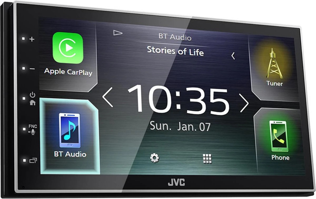 JVC KW-M565DBT - Multimedia Autoradio Met Carplay & Android Auto (2-DIN) 12 JVC KW-M565DBT - Multimedia Autoradio Met Carplay & Android Auto (2-DIN) - Afbeelding 10