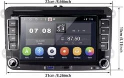 Android 11 Autoradio Voor VW Polo/Golf/Seat/Skoda 2003-2015 2G+32G Draadloos CarPlay/Auto/WiF/RDS/NAV -Auto-Onderdelenwinkel 1200x759