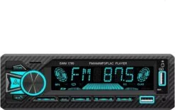 Jume Autoradio Met Bluetooth / FM / Aux – Auto Radio – Enkel Din