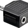 Goobay 3,5mm Jack Stereo Audio Splitter - Zwart -Auto-Onderdelenwinkel 1200x761 2