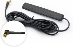 Caliber DAB+ Actieve Antenne Voor DAB+ Autoradio SMA Female Plug 3M Kabel Ruit Montage (ANT741-DAB)