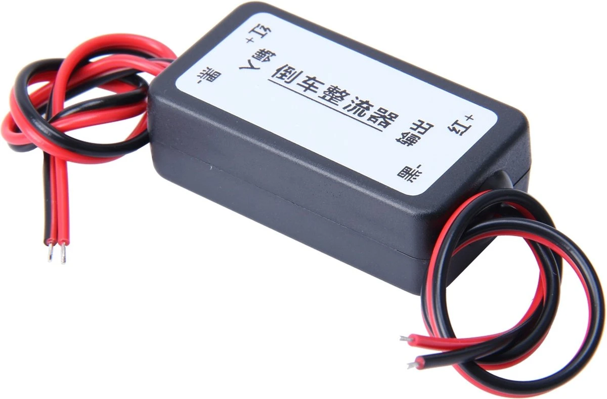 Merkloos 12V Auto Auto Achteruitrijcamera Voltage Signaal Ballast Ripple Splash Scherm Interferenc Power Filter 3 Merkloos 12V Auto Auto Achteruitrijcamera Voltage Signaal Ballast Ripple Splash Scherm Interferenc Power Filter