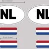 Auto Sticker NL Gelamineerd UV- En Waterproof - NL Sticker Set Met Vlaggen - Bumpersticker -Auto-Onderdelenwinkel 1200x791 3
