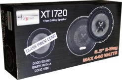 Excalibur XT1720 - 17cm (6.5") 2-weg Coaxiale Speakers 440W Piek - Zwart -Auto-Onderdelenwinkel 1200x791 4