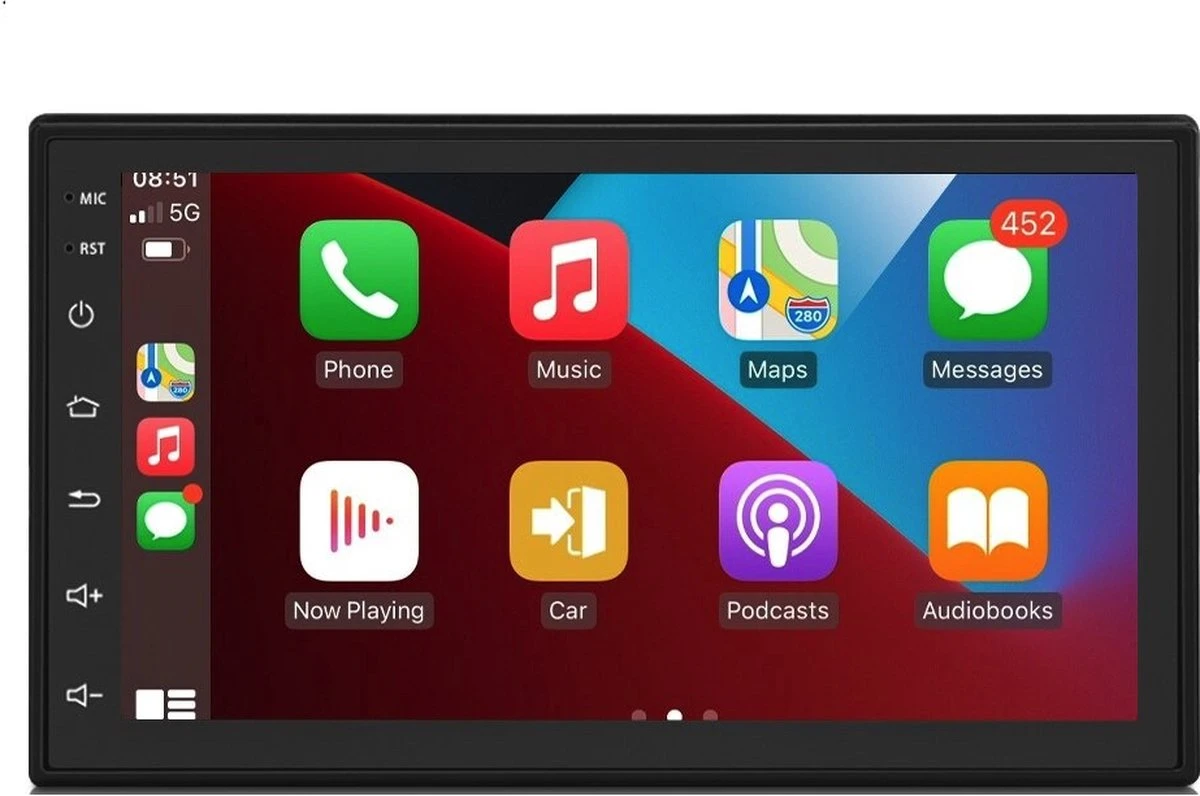 2 Din Autoradio Apple CarPlay | Android Auto 6 2 Din Autoradio Apple CarPlay | Android Auto - Afbeelding 4