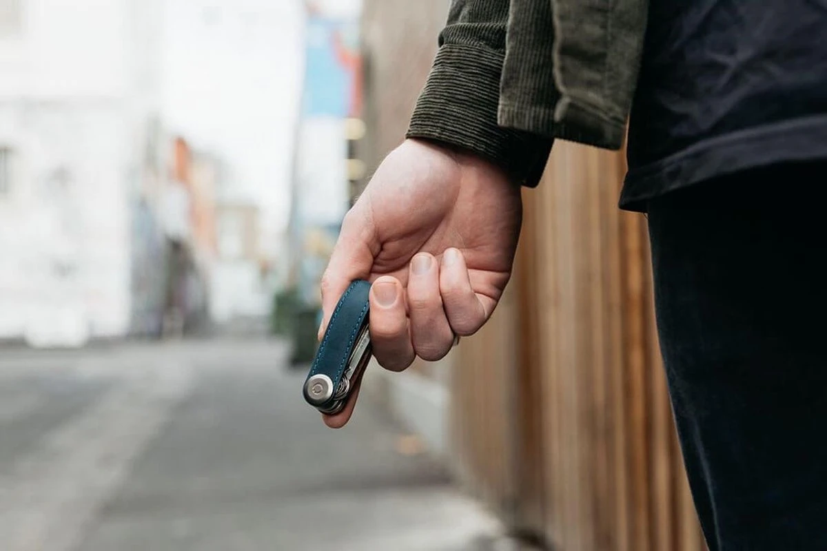 Orbitkey Sleutelhanger / Sleuteletui / Sleutel Organiser - Leer - Crazy Horse Key Organiser 2.0 - Blauw 9 Orbitkey Sleutelhanger / Sleuteletui / Sleutel Organiser - Leer - Crazy Horse Key Organiser 2.0 - Blauw - Afbeelding 7