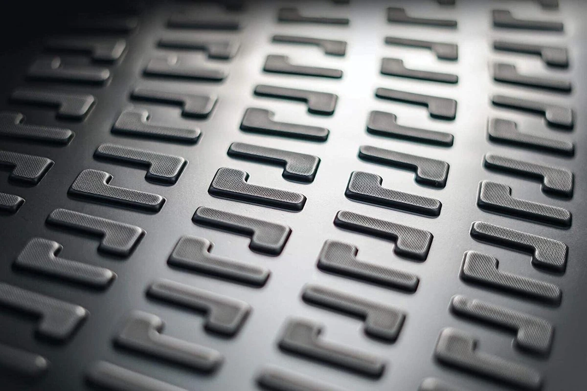 Rizline 3D Rubberen Matten Automatten Vloermatten Compatibel Met Tesla Model X 2015-Heden Precies Premium 3D Originele Pasvorm-rubberen Zwart (valentijn Cadeautje Voor Haar En Hem - Vrouw En Man) 5 Rizline 3D Rubberen Matten Automatten Vloermatten Compatibel Met Tesla Model X 2015-Heden Precies Premium 3D Originele Pasvorm-rubberen Zwart (valentijn Cadeautje Voor Haar En Hem - Vrouw En Man) - Afbeelding 3