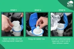 Ruitensproeiervloeistof 6 Inzicht Tabletten In Blister | Methanol Vrij | Maakt 30 Liter Ruitenwisservloeistof | Screenwash Tabletten Zijn Nieuw En Ook Nog Eens Heel Milieuvriendelijk In Gebruik | Bestel Meer Blister Verpakking En Pak Je Korting! -Auto-Onderdelenwinkel 1200x800 2