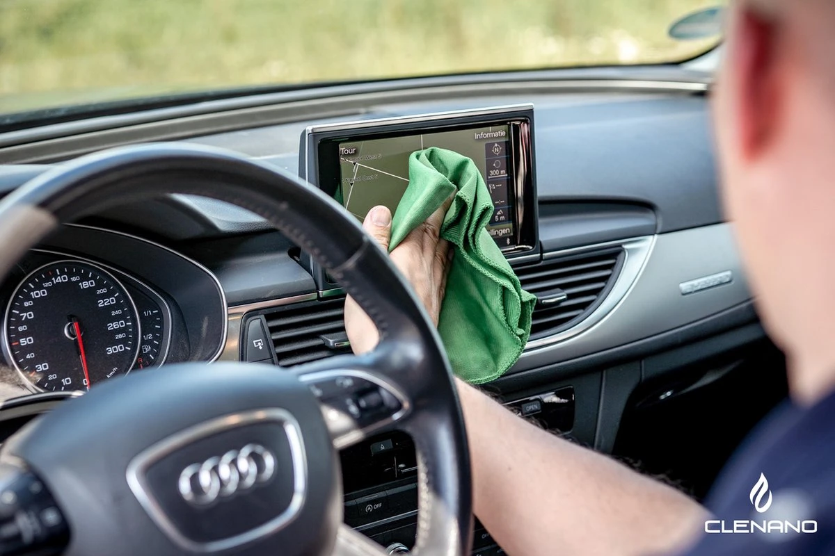 Interieur Reiniger Clenano 1 Liter - Voor Het Hele Interieur – Reinigt – Ontvet – Streep Loos - Nano Resultaat – Verwijdert Tot Zeer Hardnekkig Vuil – Fris Geparfumeerd – Multifunctioneel – Antibacterieel - Veilig Op Alle Materialen - Residuvrij 9 Interieur Reiniger Clenano 1 Liter - Voor Het Hele Interieur – Reinigt – Ontvet – Streep Loos - Nano Resultaat – Verwijdert Tot Zeer Hardnekkig Vuil – Fris Geparfumeerd – Multifunctioneel – Antibacterieel - Veilig Op Alle Materialen - Residuvrij - Afbeelding 7