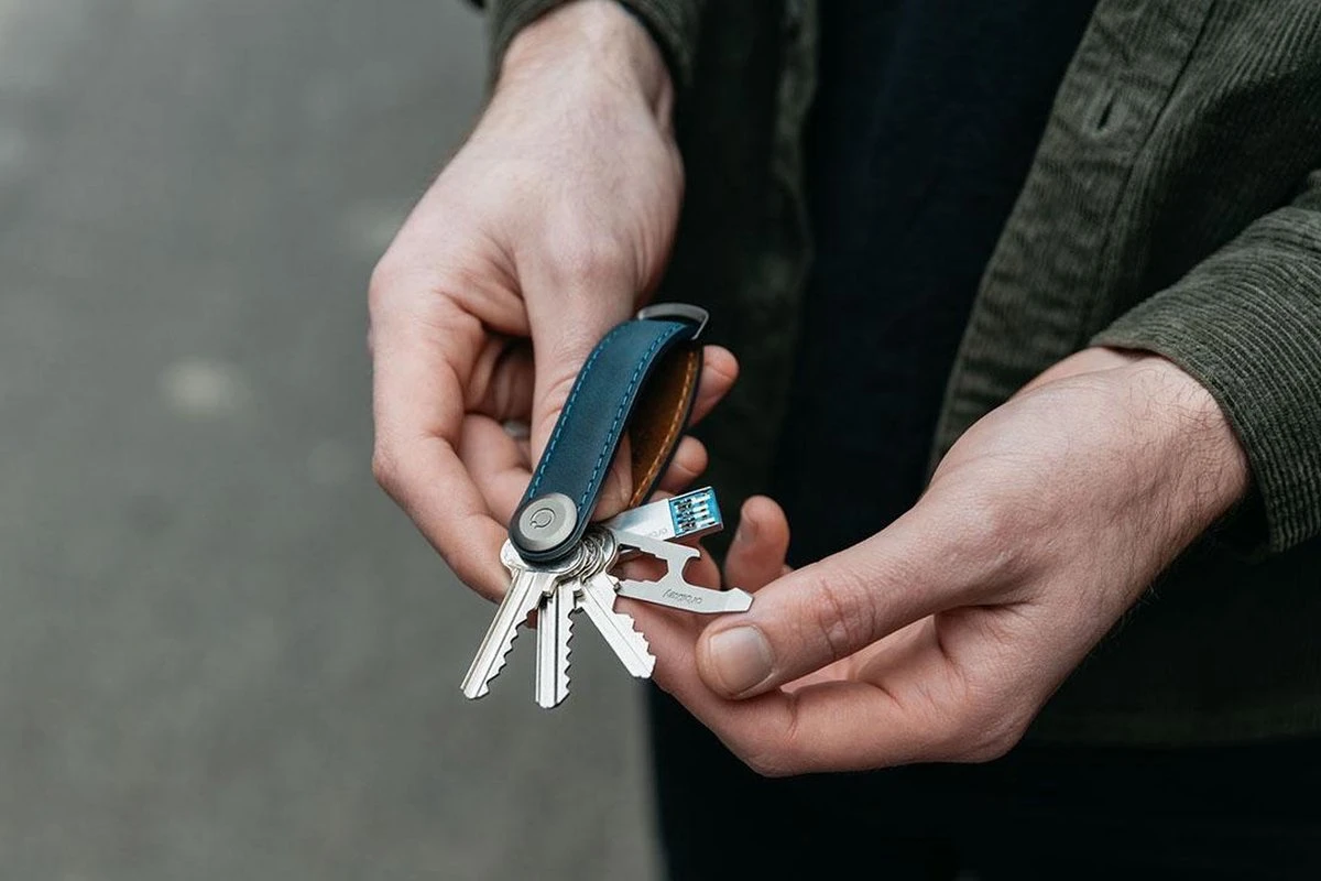 Orbitkey Sleutelhanger / Sleuteletui / Sleutel Organiser - Leer - Crazy Horse Key Organiser 2.0 - Blauw 7 Orbitkey Sleutelhanger / Sleuteletui / Sleutel Organiser - Leer - Crazy Horse Key Organiser 2.0 - Blauw - Afbeelding 5