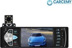 Universele Autoradio Met Bluetooth, USB & Aux - Handsfree Bellen - Radio Met Microfoon - GRATIS Achteruitrijcamera