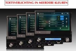 Autoradio Klapscherm 1 Din Met Navigatie Multimedia - Radio - Navigatie - Gratis Camera - -Auto-Onderdelenwinkel 1200x809 1