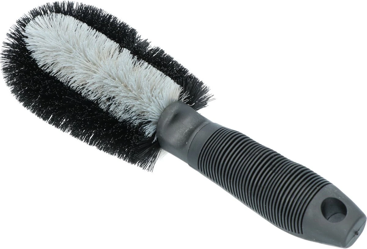 Protecton Velgenborstel 27 Cm Kunststof Zwart/grijs 5 Protecton Velgenborstel 27 Cm Kunststof Zwart/grijs - Afbeelding 3