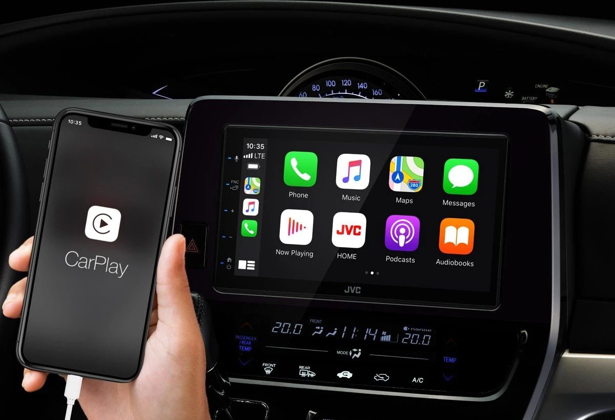 JVC KW-M565DBT - Multimedia Autoradio Met Carplay & Android Auto (2-DIN) 7 JVC KW-M565DBT - Multimedia Autoradio Met Carplay & Android Auto (2-DIN) - Afbeelding 5