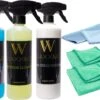 Waxximo COMBIDEAL Interieur Reiniging Set + 2 Microvezeldoeken + 2 Glasdoeken - Interieur Reiniger Auto - Bekleding Reinigen - Vlekken Verwijderraar - Cockpitspray Mat - Glas Reiniger - Dashboard Schoonmaken -Auto-Onderdelenwinkel 1200x843 1