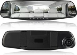 Dashcam Voor Auto - Voor En Achter Camera - Spiegel - Full HD - 32GB - G Sensor - Bewegingsdetectie En Parkeerstand -Auto-Onderdelenwinkel 1200x860 1