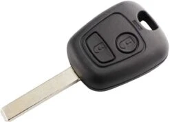 Merkloos Autosleutel 2 Knoppen VA2 Sleutelblad Met Maxell Batterij Geschikt Voor Toyota Aygo / Peugeot Partner / Peugeot 107 / Citroen C1 / Citroen C2 / Citroen C3 / Citroen Berlingo / Autosleutel. -Auto-Onderdelenwinkel 1200x862 4