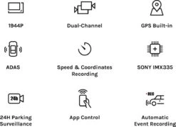 Dashcam-70mai Dash Cam Pro Plus + A500S 1944P Gps Adas Auto Camera 70mai A500S Auto Dvr 24H Parking Ondersteuning Achter Cam 140FOV Auto Recorder -Auto-Onderdelenwinkel 1200x868 1