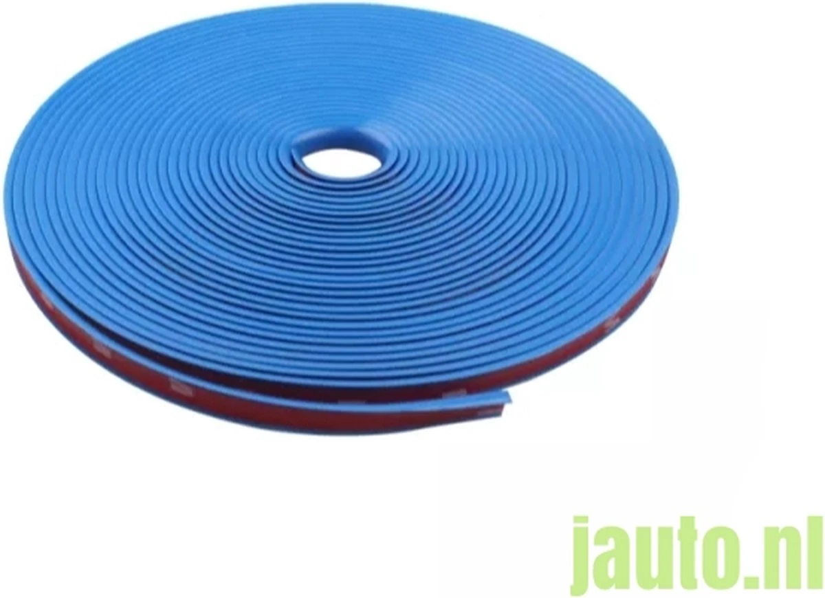 Auto Velg Bescherming/Decoratie Strip Blauw 8m 3 Auto Velg Bescherming/Decoratie Strip Blauw 8m