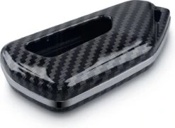 Kwmobile Autosleutelhoes Voor VW Golf 8 3-knops Autosleutel - Hardcover Beschermhoes - Carbon Design - Zwart -Auto-Onderdelenwinkel 1200x875 3