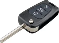 Merkloos Hyundai Klapsleutel - KIA Klapsleutel - Sleutelcover - Sleutel Behuizing - Sleutelbehuizing - Zwart - 3-knops - Handig -Auto-Onderdelenwinkel 1200x875 4