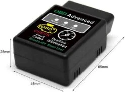 IGOODS OBD2 Scanner Bluetooth -Mini ELM327 - V2.1 Bluetooth- HH OBD - OBDII - Auto Computer Uitlezen - Car Reader - Diagnose - Zwart -Auto-Onderdelenwinkel 1200x887