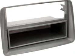 2-DIN Paneel Fiat Panda (169) 2003-2012 Kleur: Grijs